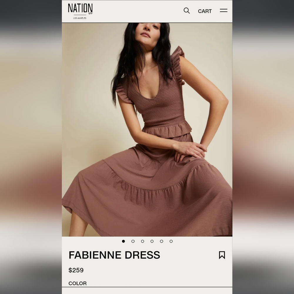 FABIENNE DRESS, L